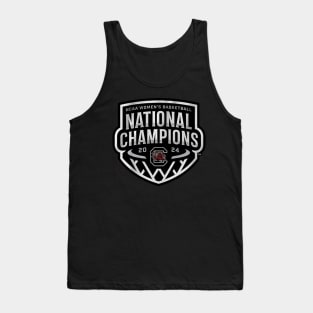 South Carolina Women's Basketball 2024 National Champions Logo Tank Top